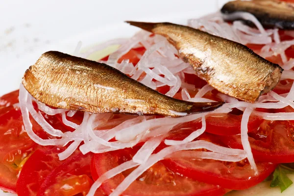 Salade van sardine — Stockfoto