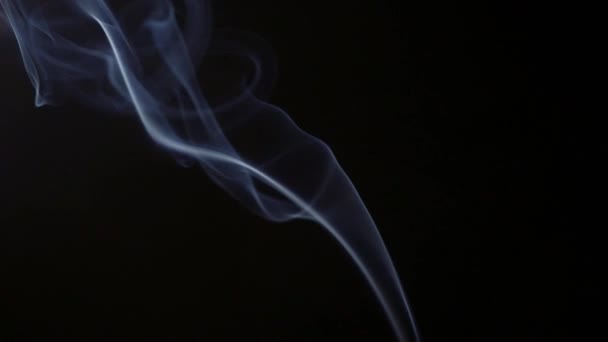 在慢动作中烟的龙卷风 — 图库视频影像