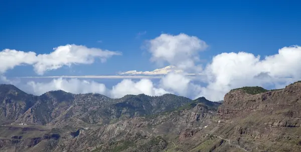 Gran canaria, caldera de tejeda im februar — Stockfoto