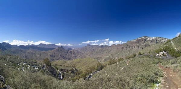 Gran Canaria, Caldera de Tejeda in February — Stock Photo, Image