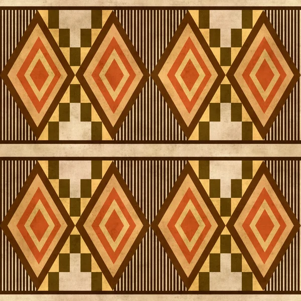 Seamless ethnic repeatable pattern — Stock Photo, Image