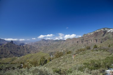 Gran Canaria, Caldera De Tejeda Şubat ayında