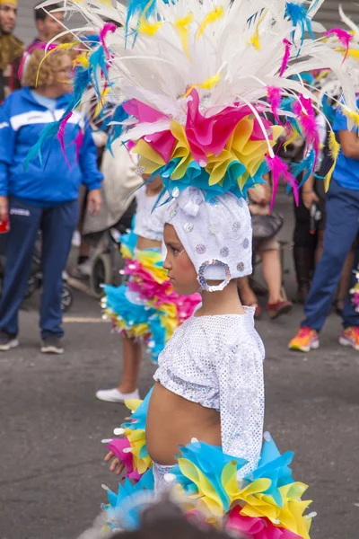 Las Palmas karneval 2016 – stockfoto