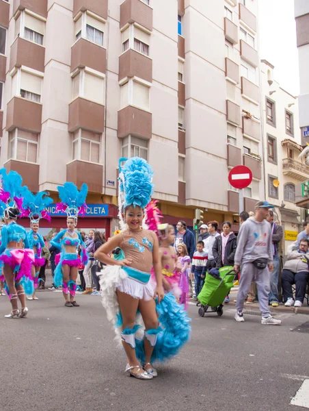 Las Palmas karnawał 2016 — Zdjęcie stockowe