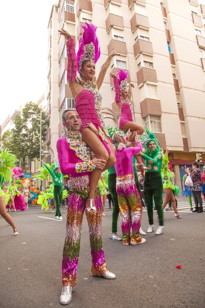 Las Palmas carnaval 2016 — Stockfoto