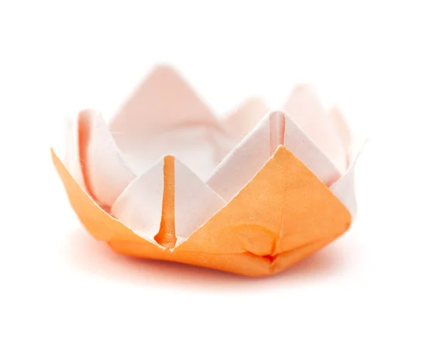 Origami papel água lírio — Fotografia de Stock