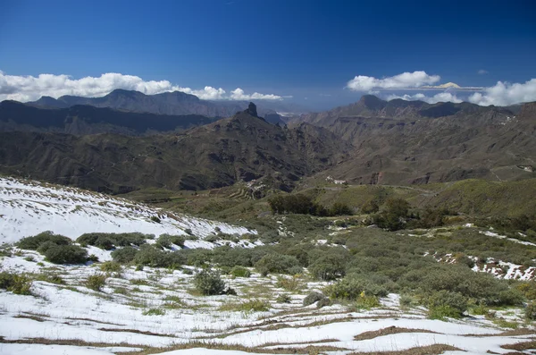 Gran Canaria, Caldera de Tejeda em fevereiro de 2016 — Fotografia de Stock