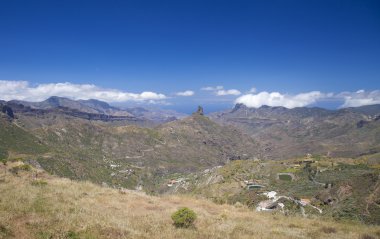 Gran Canaria, Mirador Becerra görünümünden görünümünden