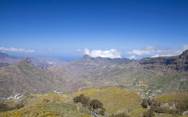 Gran Canaria, uitzicht richting Altavista berg — Stockfoto