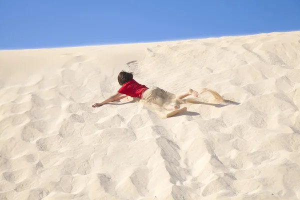 Фуертевентура піщані дюни — стокове фото