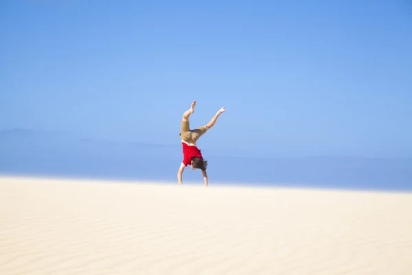 Fuerteventura zandduinen — Stockfoto