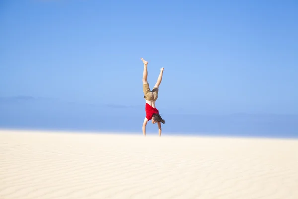 Fuerteventura dune di sabbia — Foto Stock