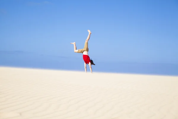 Fuerteventura homokdűnék — Stock Fotó