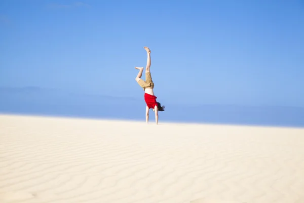 Fuerteventura sand dunes — Stock Photo, Image