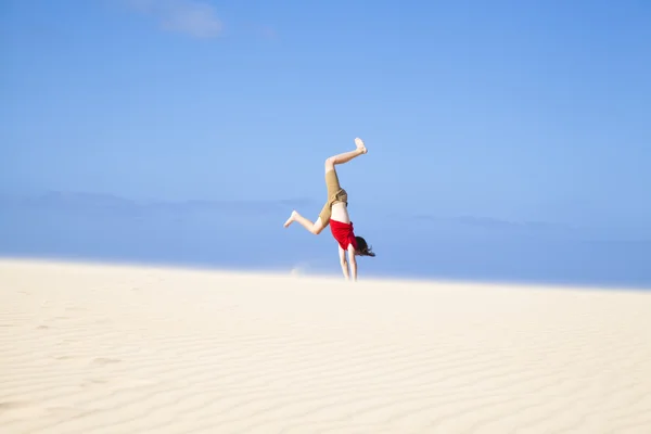 Fuerteventura dune di sabbia — Foto Stock