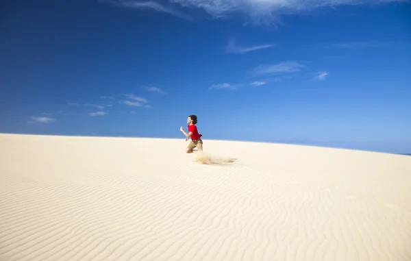 Fuerteventura zandduinen — Stockfoto