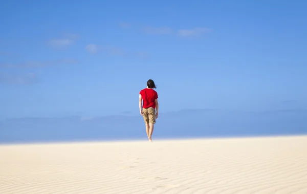Fuerteventura dune di sabbia — Foto Stock