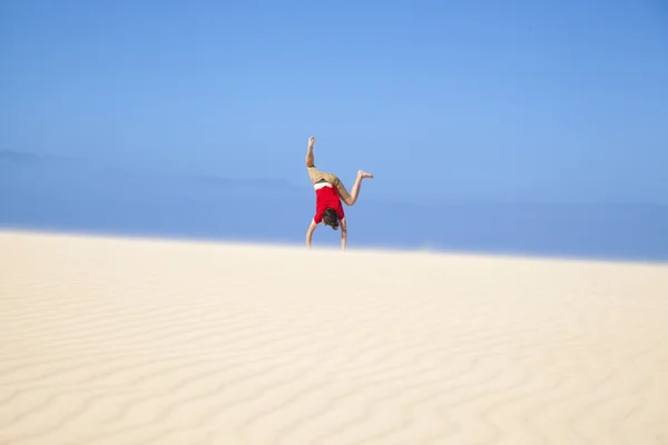 Fuerteventura dunas de areia — Fotografia de Stock