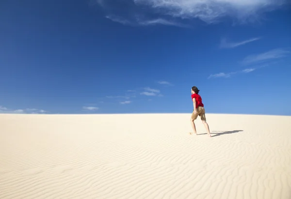 Fuerteventura sand dunes — Stock Photo, Image