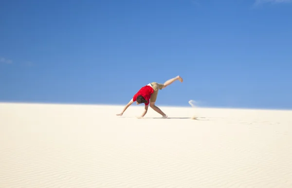 Fuerteventura dunas de areia — Fotografia de Stock