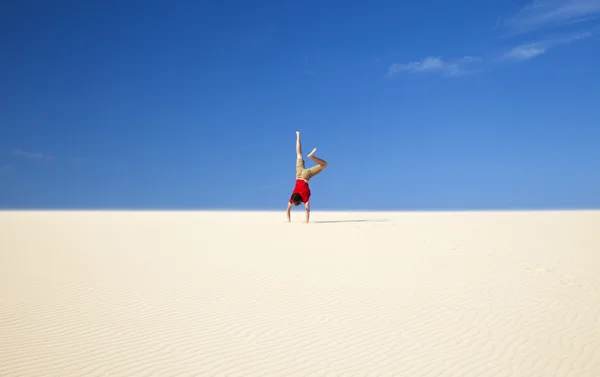 Fuerteventura sand dunes — Stock Photo, Image