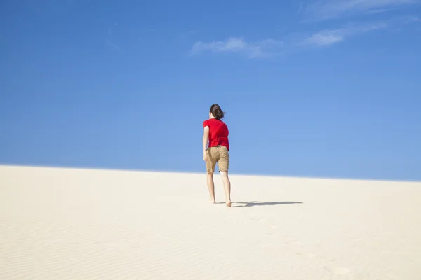 Fuerteventura dunas de areia — Fotografia de Stock