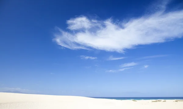 Fuerteventura dunas de areia — Fotografia de Stock