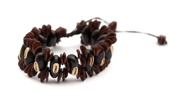 Gioielli vacanza - braccialetto fatto di semi — Foto Stock