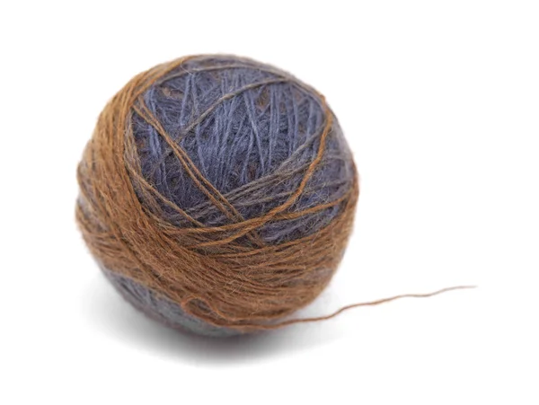 Tricô bola de lã — Fotografia de Stock