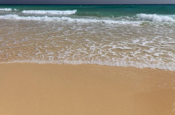 Fuerteventura Îles Canaries Large Plage Sable Playa Del Matorral Sur — Photo