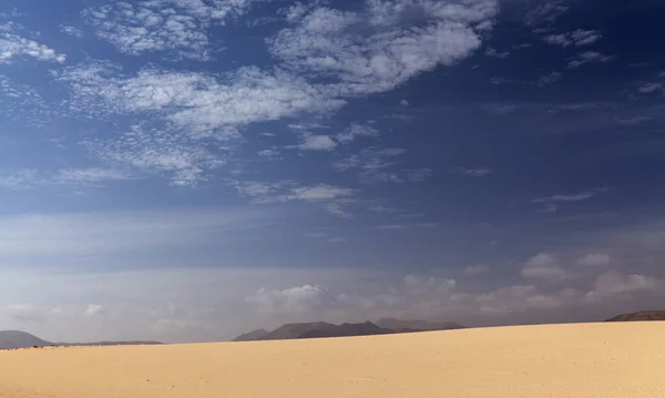 Fuerteventura Kanarische Inseln Naturpark Dünen Von Corralejo Norden Der Insel — Stockfoto