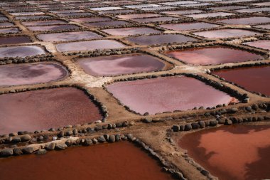 Gran Canaria, Salinas de Tenefe 18. yüzyıl tuz buharlaştırma göletleri, deniz tuzu üreticisi, çoklu mutfak ödülleri sahibi