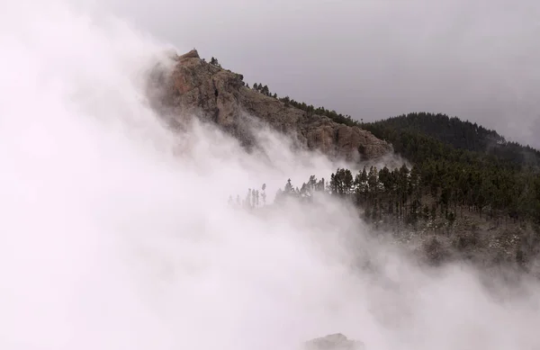 Gran Canaria Paisagem Parte Central Montanhosa Ilha Las Cumbres Seja — Fotografia de Stock