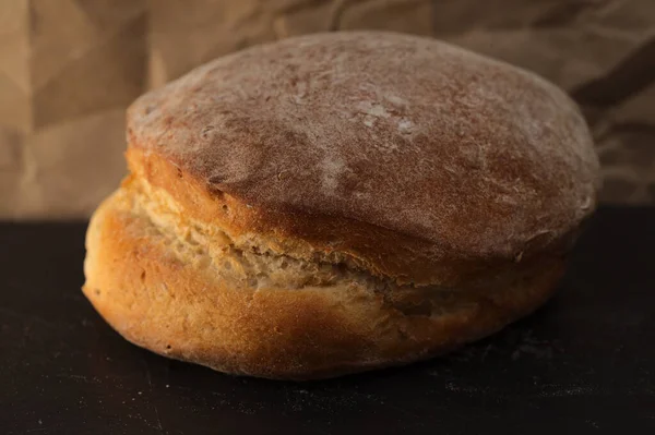 Rundbrot Mit Kartoffeln Und Anis Handwerkliches Brot Aus Gran Canaria — Stockfoto