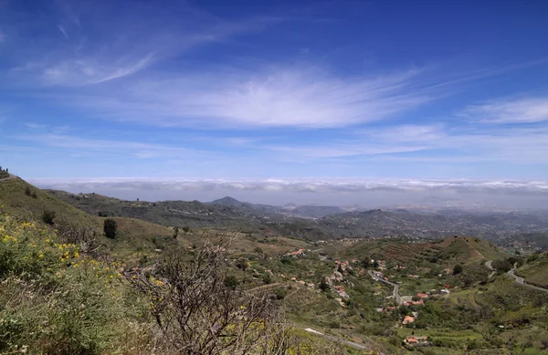 Gran Canaria Paisaje Parte Central Isla Las Cumbres Decir Las —  Fotos de Stock