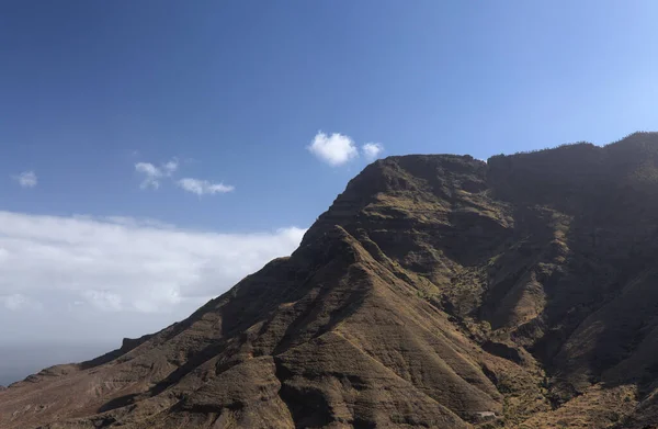 Gran Canaria Пейзаж Західної Частини Острова Вздовж Пішохідного Маршруту Під — стокове фото