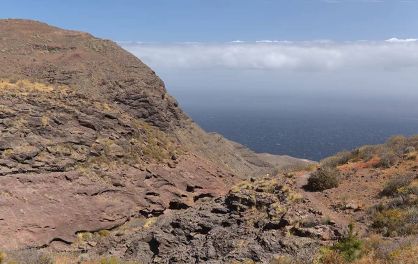 Gran Canaria Paisagem Parte Ocidental Ilha Longo Uma Rota Caminhadas — Fotografia de Stock