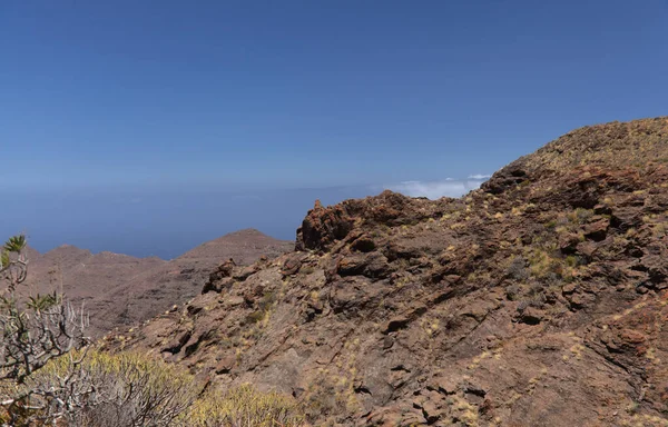 Gran Canaria Landscape Western Part Island Hiking Route Called Postman — Stock Photo, Image
