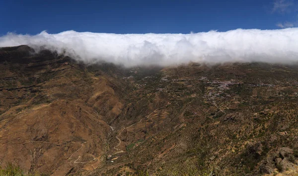 Gran Canaria Landscape Central Part Island Las Cumbres Summits Hiking — Stock Photo, Image