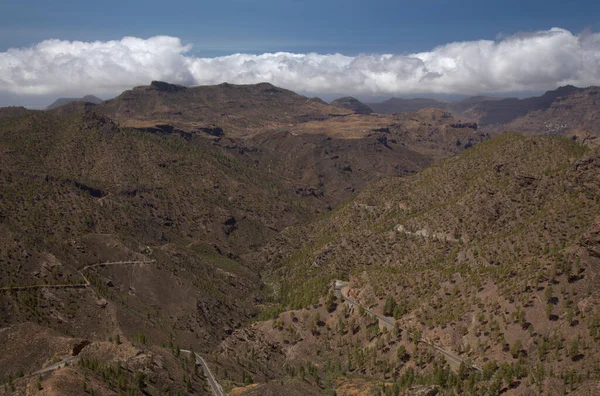 Gran Canaria Landschap Van Het Centrale Deel Van Het Eiland — Stockfoto