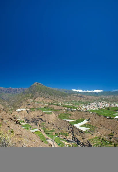 La Palma, vista do miradouro el tempo — Fotografia de Stock