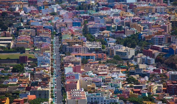 La Palma, Blick vom Aussichtspunkt mirador el time — Stockfoto