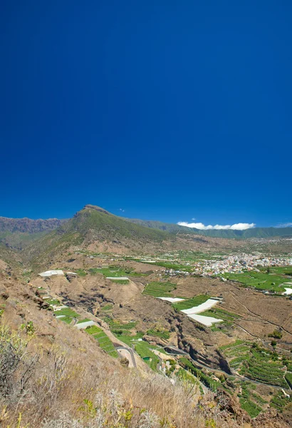 La Palma, vista do miradouro el tempo — Fotografia de Stock