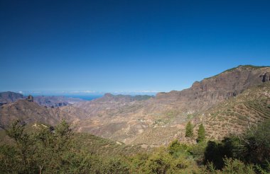 Gran canaria, caldera de tejeda