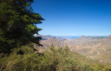 Gran canaria, caldera de tejeda