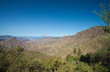 Gran canaria, caldera de tejeda