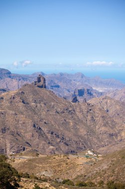 Gran canaria, caldera de tejeda