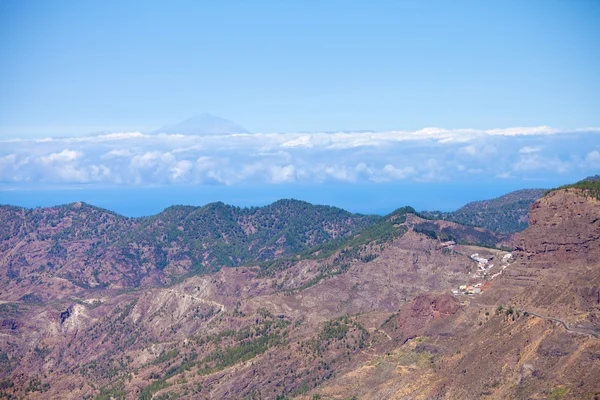 Caldera de tejeda gran canaria — Foto de Stock