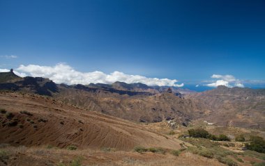 Gran canaria, caldera de tejeda