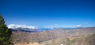 Gran canaria, caldera de tejeda
